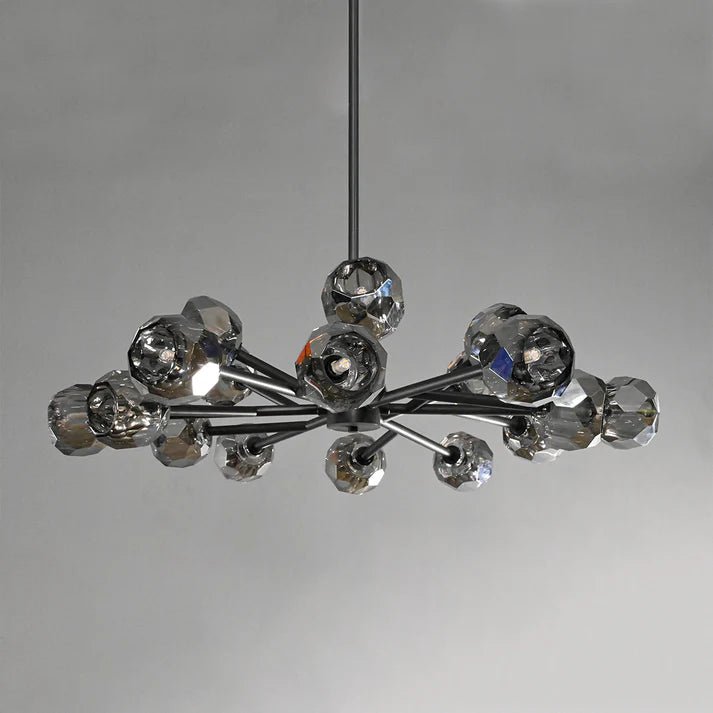 Lennar Visual_Nova Crystal Round Chandelier