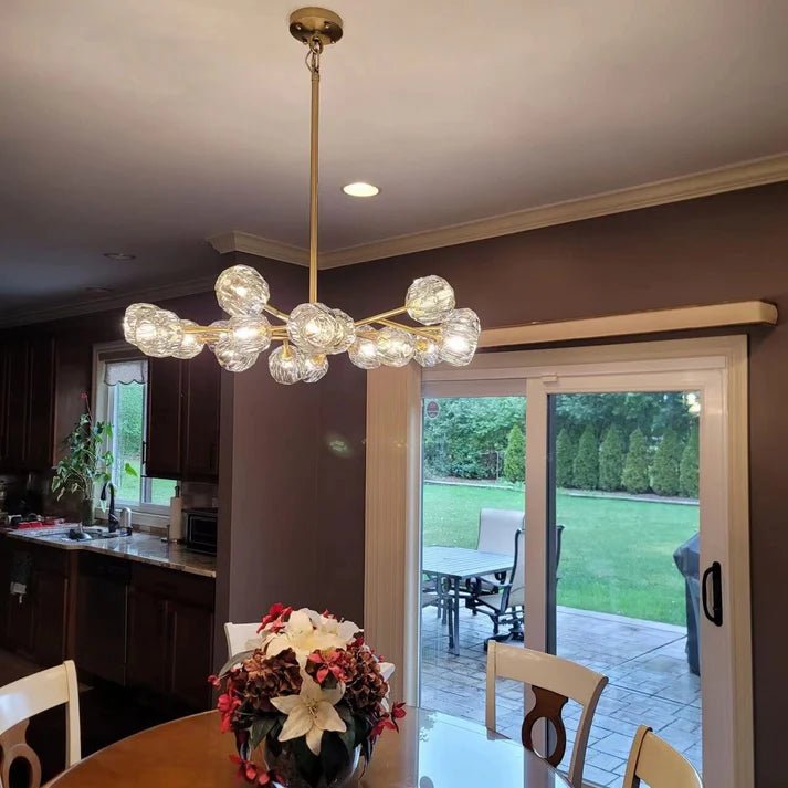 Lennar Visual_Nova Crystal Round Chandelier