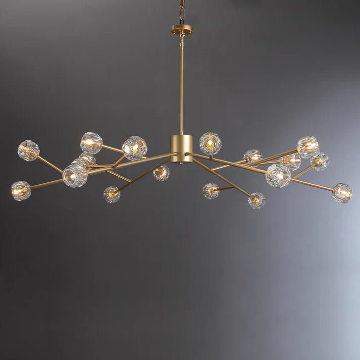 Lennar Visual_Nova Crystal Round Chandelier