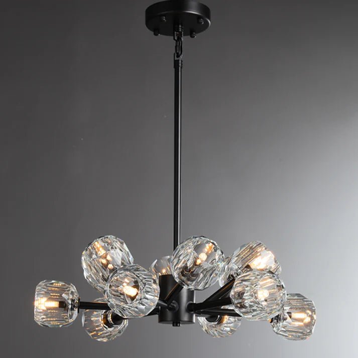 Lennar Visual_Nova Crystal Round Chandelier