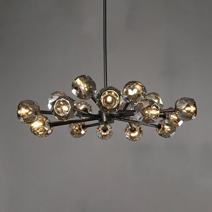 Lennar Visual_Nova Crystal Round Chandelier