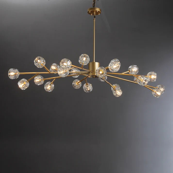 Lennar Visual_Nova Crystal Round Chandelier