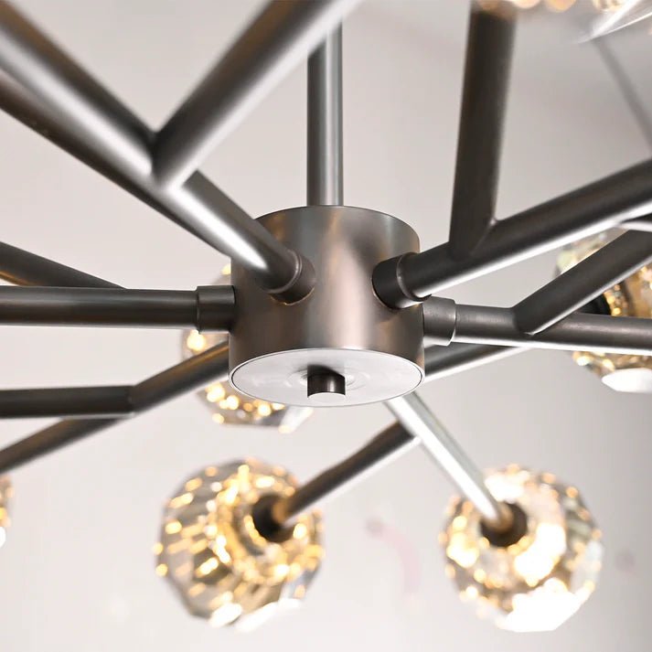 Lennar Visual_Nova Crystal Round Chandelier