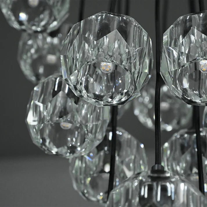 Lennar Visual_Nova Crystal Round Cluster Chandelier