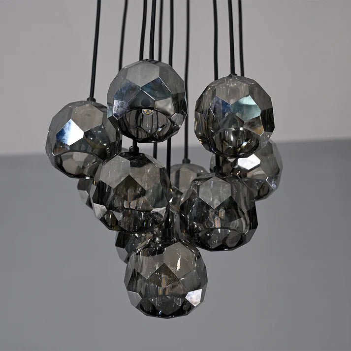 Lennar Visual_Nova Crystal Round Cluster Chandelier