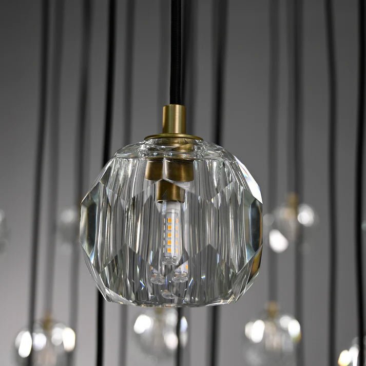 Lennar Visual_Nova Crystal Round Cluster Chandelier