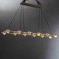 Lennar Visual_Orbis Halo Rectangular Chandelier