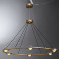 Lennar Visual_Orbis Halo Round Chandelier