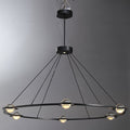 Lennar Visual_Orbis Halo Round Chandelier