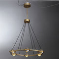 Lennar Visual_Orbis Halo Round Chandelier