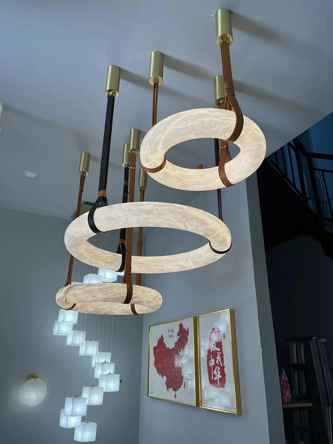 Pendant LightOslo Pendant Light ADia 50cm / ∅ 19.7″BrownLennar Visual