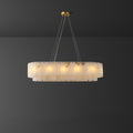 ChandelierPembridge Alabaster ChandelierL 100cm x 35cm x H 20cm / L 39.4″ x L 13.7″ x H 7.9″GoldLennar Visual