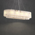 ChandelierPembridge Alabaster ChandelierL 100cm x 35cm x H 20cm / L 39.4″ x L 13.7″ x H 7.9″GoldLennar Visual