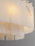 ChandelierPembridge Alabaster ChandelierL 100cm x 35cm x H 20cm / L 39.4″ x L 13.7″ x H 7.9″GoldLennar Visual