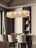 ChandelierPembridge Alabaster ChandelierL 100cm x 35cm x H 20cm / L 39.4″ x L 13.7″ x H 7.9″GoldLennar Visual