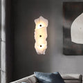 Wall LampPetra Wall Lamp3 heads L 40cm x W13cm x H 9cm / L 15.7″ x W 5.1″x H 3.5″Gold+ White AlabasterLennar Visual