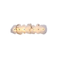 Wall LampPetra Wall Lamp7 heads L 64cm x W13cm x H 9cm / L 25.1″ x W 5.1″x H 3.5″Gold+ White AlabasterLennar Visual