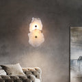 Wall LampPetra Wall Lamp3 heads L 40cm x W13cm x H 9cm / L 15.7″ x W 5.1″x H 3.5″Gold+ White AlabasterLennar Visual