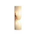 Wall SconceRectangular Alabaster Essence Wall SconceL 6.5cm x W 8cm x H 60cm / L 2.6″ x W 3.1″ x H 23.6″ *2WhiteLennar Visual