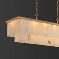 ChandelierRectangular marble chandelierL 80cm x W 35cm x H 40cm / ∅ 31.5″ x W 13.8″ x H 15.7″GoldLennar Visual