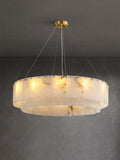 ChandelierRock Alabaster ChandelierDia 80cm x H 22cm / L 31.5″ x H 8.7″GoldLennar Visual