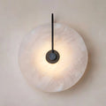 Wall LampRound Alabaster Modern Wall LampDia 25cm / ∅ 9.8″ *2Black & WhiteLennar Visual