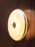 Wall LightRound Beran Alabaster Wall LightDia 26cm / ∅ 10.2″WhiteLennar Visual