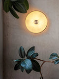 Wall LightRound Beran Alabaster Wall LightDia 26cm / ∅ 10.2″WhiteLennar Visual