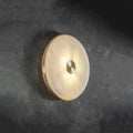 Wall LightRound Beran Alabaster Wall LightDia 36cm / ∅ 14.2″ *2WhiteLennar Visual