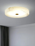 Ceiling LightRound Sophie Alabaster Ceiling LampDia 30cm x H 5cm / ∅ 11.8″ x H 2″WhiteLennar Visual