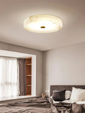 Ceiling LightRound Sophie Alabaster Ceiling LampDia 50cm x H 5cm / ∅ 19.7″ x H 2″WhiteLennar Visual