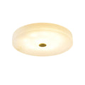 Ceiling LightRound Sophie Alabaster Ceiling LampDia 30cm x H 5cm / ∅ 11.8″ x H 2″WhiteLennar Visual