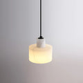 Pendant LampSimple Cyls Alabaster Pendant LampDia 14cm x H 14cm / ∅ 5.5″ x H 5.5″WhiteLennar Visual