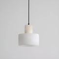 Pendant LampSimple Cyls Alabaster Pendant LampDia 14cm x H 14cm / ∅ 5.5″ x H 5.5″WhiteLennar Visual