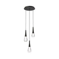 chandelier for bedroom,chandelier for dining room,chandelier for stairways,chandelier for foyer,chandelier for bathrooms,chandelier for living roomSolara Round ChandelierMatte Black3 - LightsLennar Visual