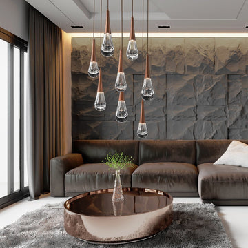 Lennar Visual_Solara Round Chandelier