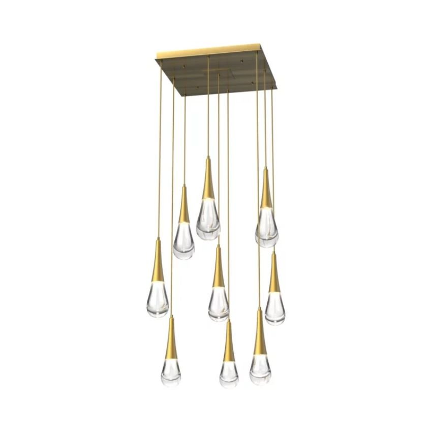 Lennar Visual_Solara Square Chandelier