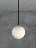 Pendant LightSphaera Alabaster Pendant LightDia 10cm x H 10cm / ∅ 3.9″ x H 3.9″WhiteLennar Visual