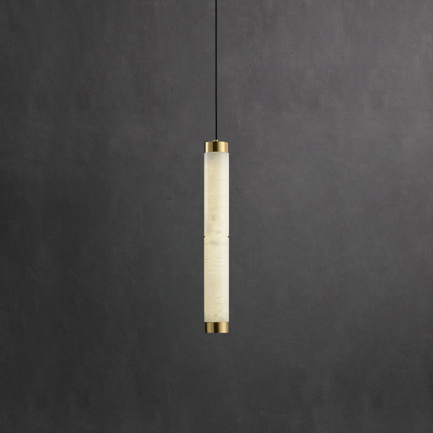 Pendant LightStrip Alabaster Pendant LightL 8cm x H 50cm / L 3.1″ x H 19.7″WhiteLennar Visual