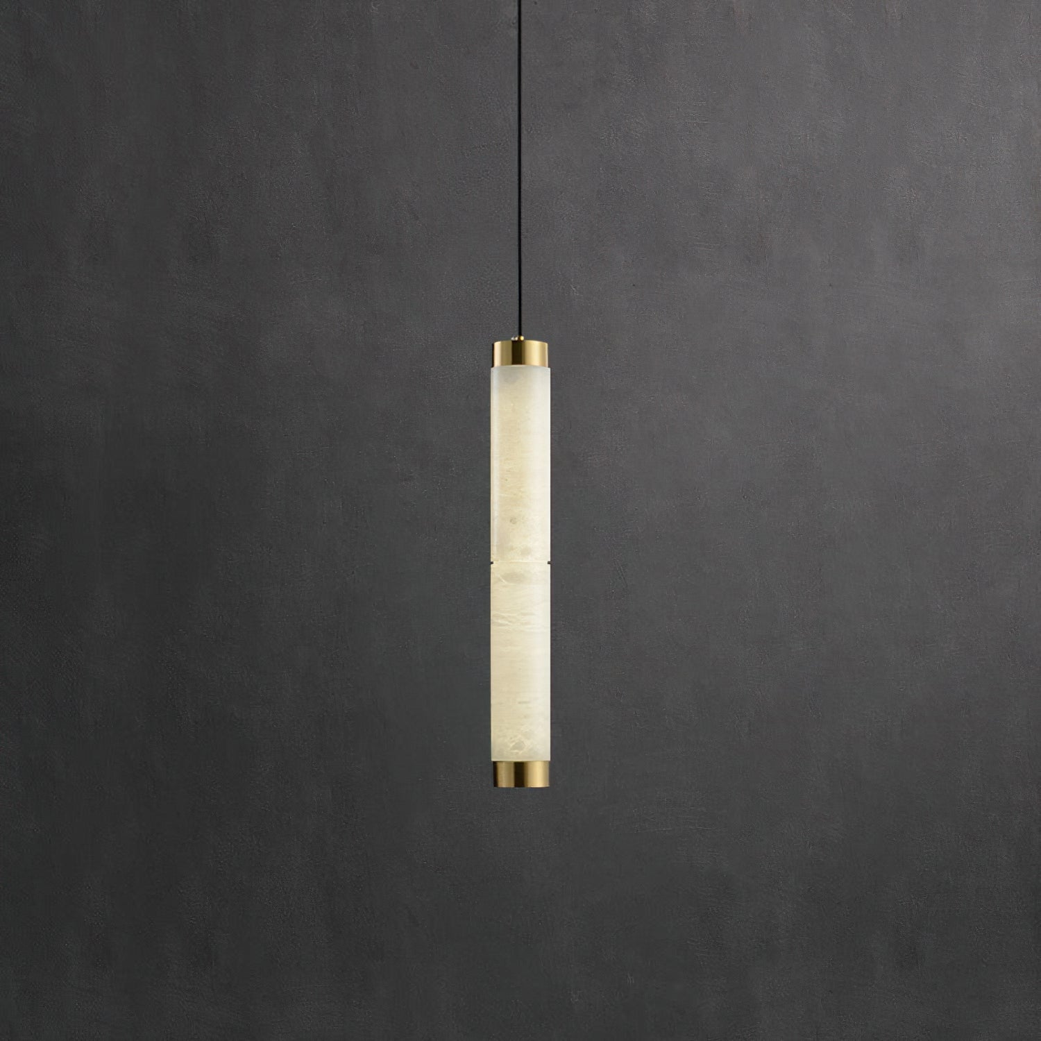 Pendant LightStrip Alabaster Pendant LightL 8cm x H 50cm / L 3.1″ x H 19.7″WhiteLennar Visual