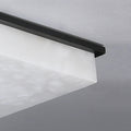 Ceiling LightStylish Black Square Alabaster Ceiling LightDia 40cm x H 40cm / ∅ 15.7″ x H 15.7″WhiteLennar Visual