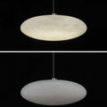 Pendant LampTONGOTDI Round Marble Pendant LampDia 20cm x W 8.5cm / ∅ 7.9″ x W 3.3″Brass & WhiteLennar Visual