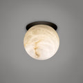 Ceiling LightTribeca Ceiling LightDia 12cm x H 12cm / ∅ 4.7″ x H 4.7″Black & White AlabasterLennar Visual