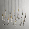 ChandelierVerlo Linear ChandelierAntique Brass50″ WLennar Visual