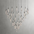 ChandelierVerlo Round ChandelierMatte Black57″ DiamLennar Visual