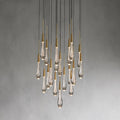 ChandelierVerlo Round ChandelierAntique Brass24″ DiamLennar Visual