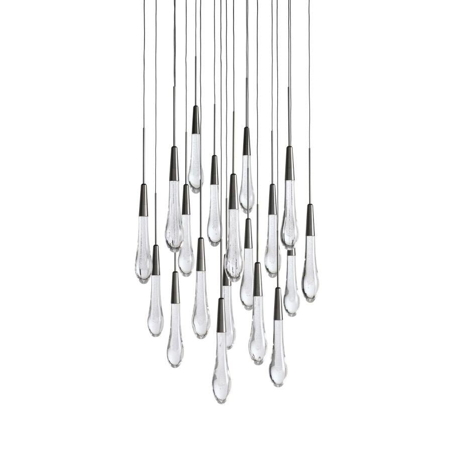 ChandelierVerlo Round ChandelierPolished Nickel57″ DiamLennar Visual