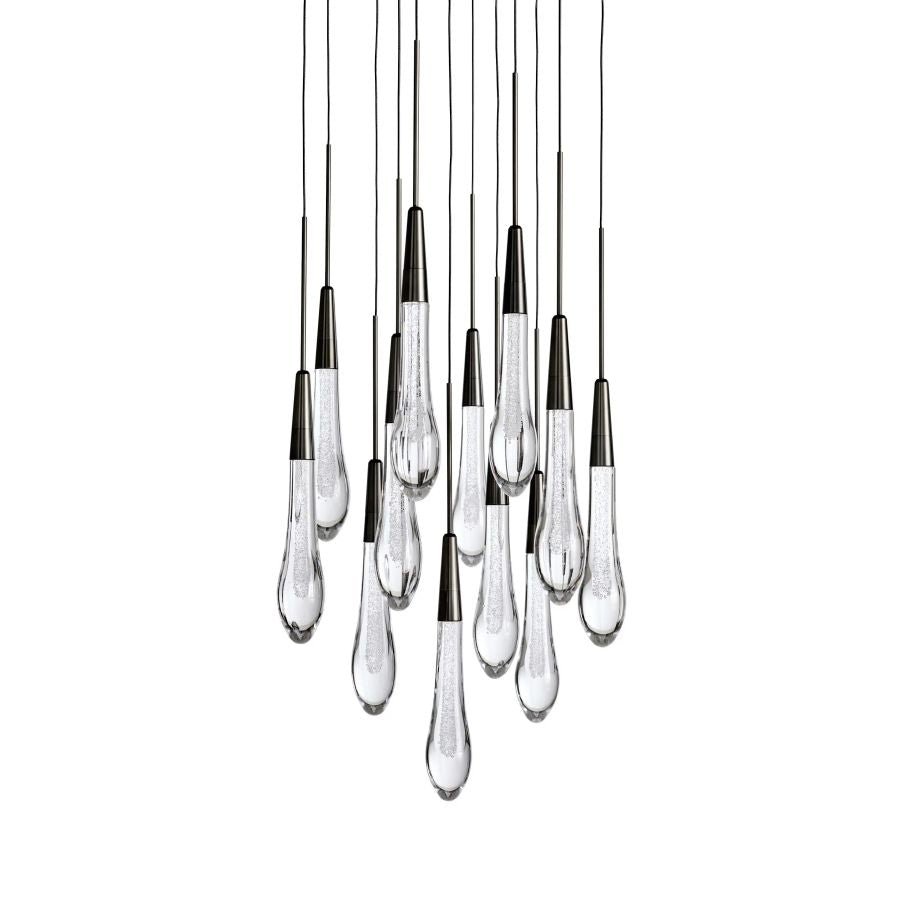 ChandelierVerlo Round ChandelierPolished Nickel57″ DiamLennar Visual