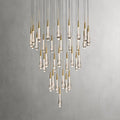 ChandelierVerlo Round ChandelierAntique Brass36″ DiamLennar Visual