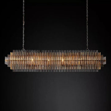 Lennar Visual_Virella Rectangular Chandelier